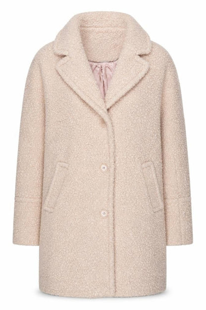 Womens UK Size S Oasis Beige Overcoat