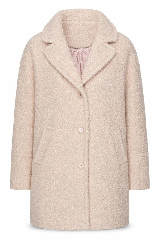 Womens UK Size S Oasis Beige Overcoat