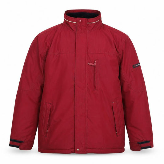 Mens UK Size M Active Red Parka Coat