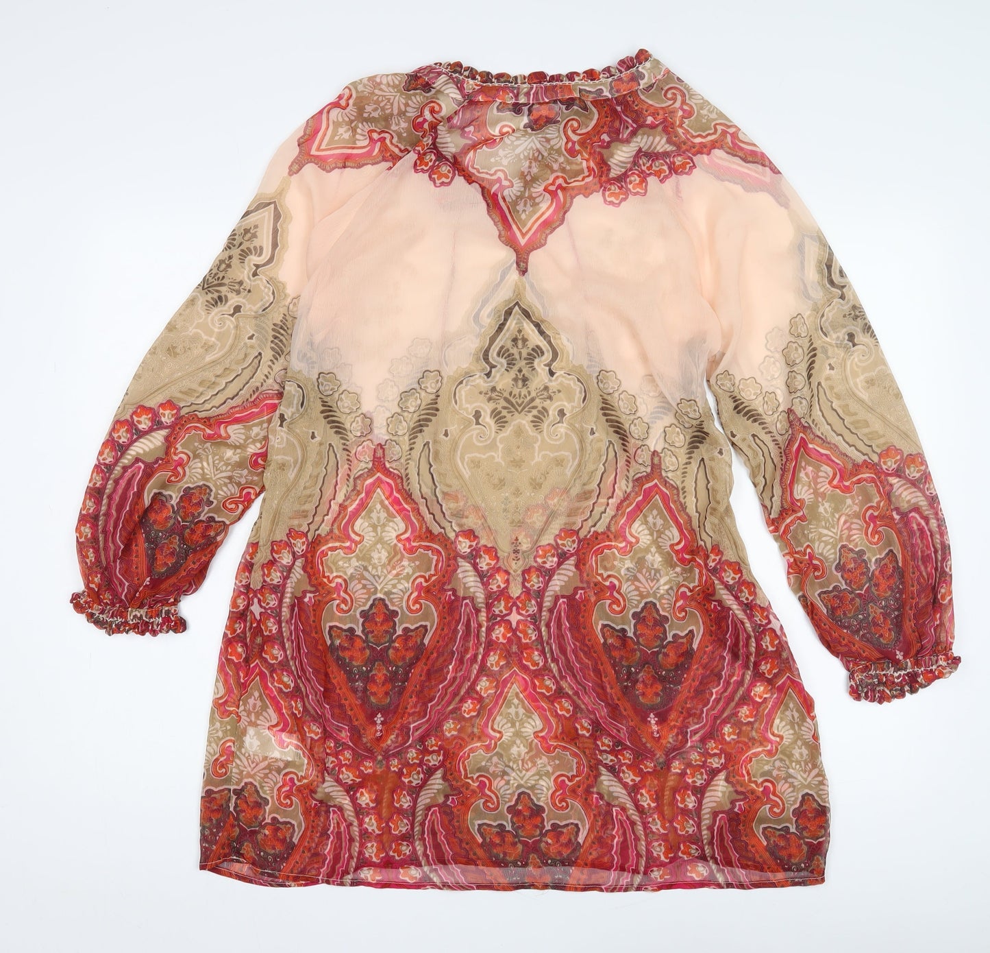 Taillissime Women's Multicoloured Paisley Cover Up