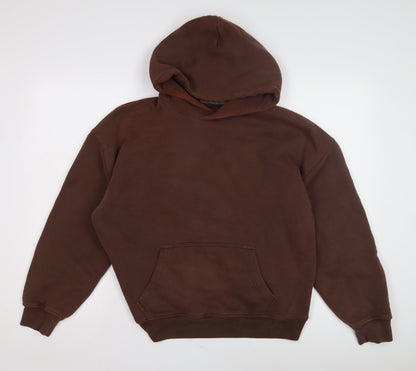 Abercrombie & Fitch Unisex Brown Oversized Hoodie - S