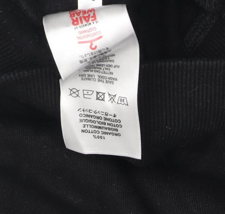 Men's Black Full Zip Nature Hoodie