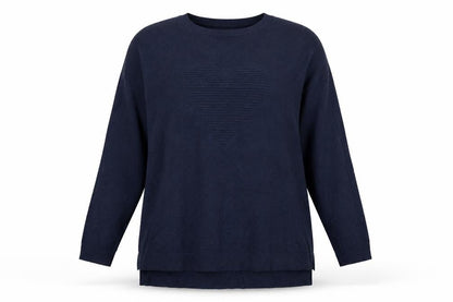 Womens UK Size S-M Amara Reya Blue Pullover Jumper
