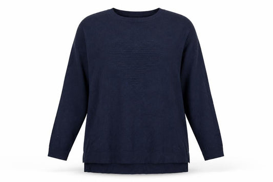 Womens UK Size S-M Amara Reya Blue Pullover Jumper