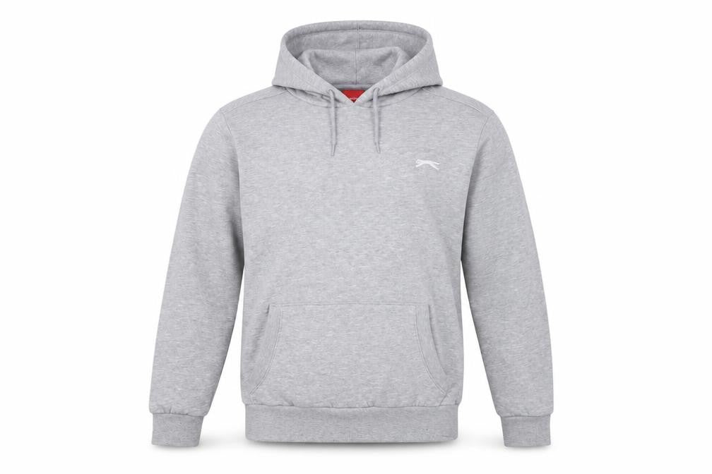 Mens UK Size S Slazenger Grey Pullover Hoodie