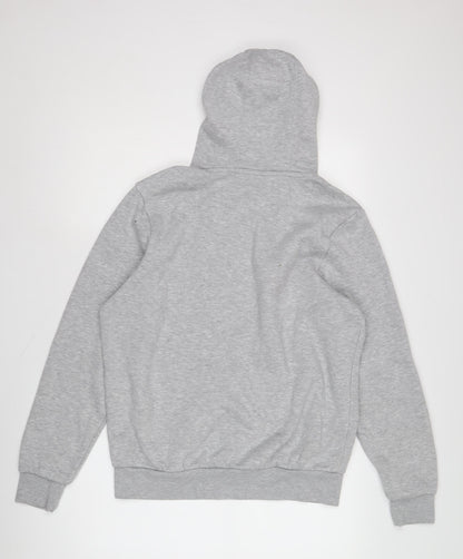 Mens UK Size S Slazenger Grey Pullover Hoodie