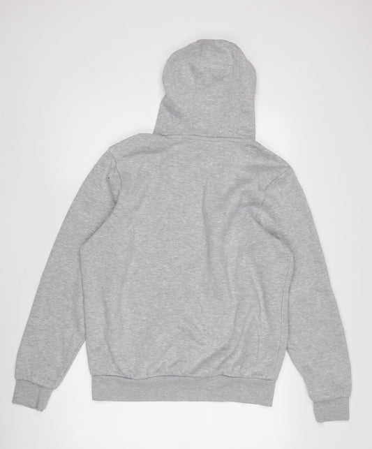 Mens UK Size S Slazenger Grey Pullover Hoodie