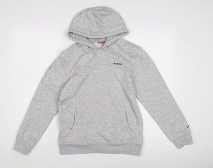 Womens UK Size 8 LA Gear Grey Pullover Hoodie