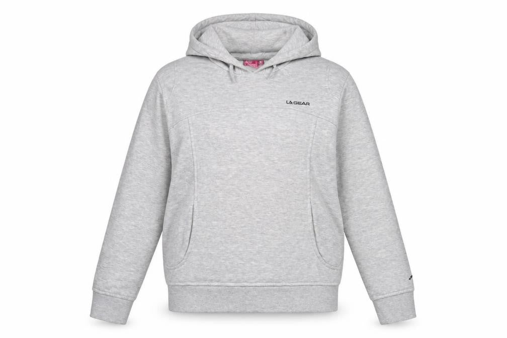 Womens UK Size 8 LA Gear Grey Pullover Hoodie