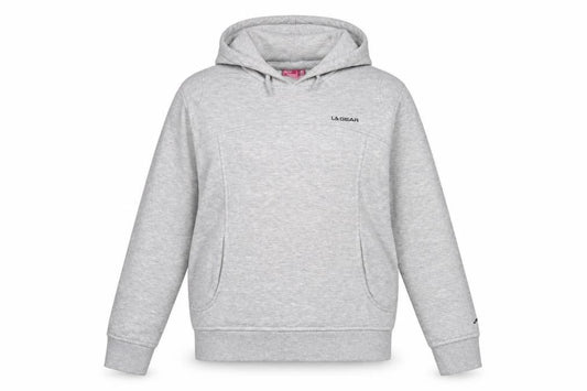 Womens UK Size 8 LA Gear Grey Pullover Hoodie