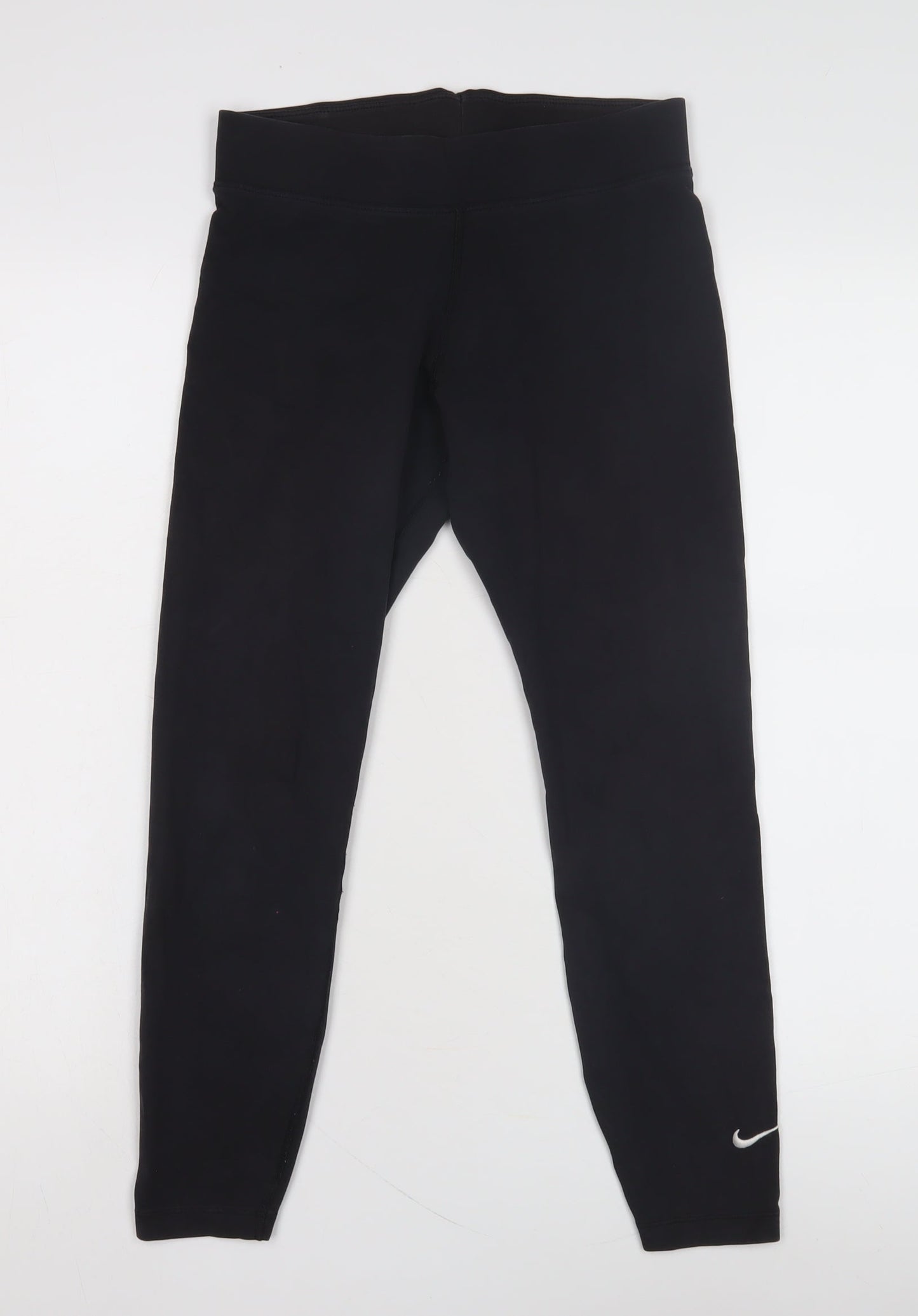 Nike Women's Black Leggings Medium for Running & Gym