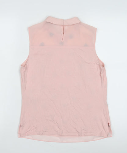 Womens UK Size 10 Principles by Ben de Lisi Pink Basic Blouse