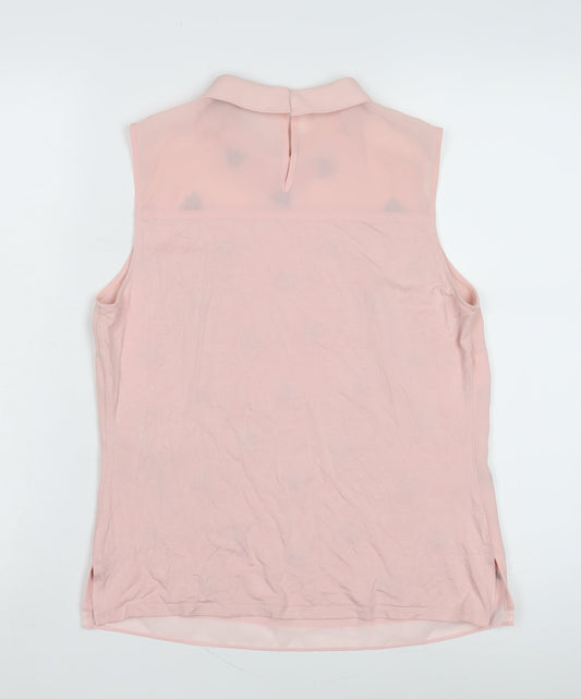 Womens UK Size 10 Principles by Ben de Lisi Pink Basic Blouse