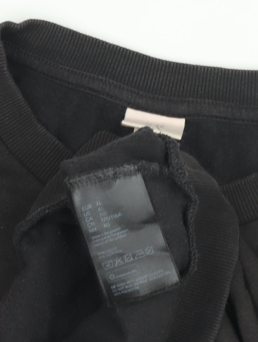 H&M Unisex Black NASA Graphic Sweatshirt XL