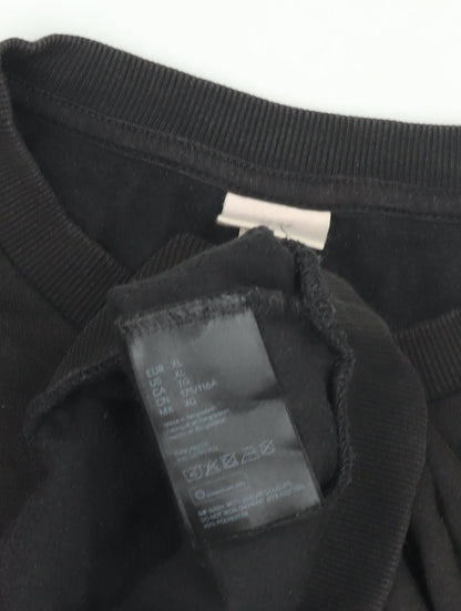 H&M Unisex Black NASA Graphic Sweatshirt XL