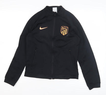 Nike Boys Black Track Jacket Size 14 Slim Fit Sports