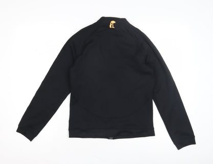 Nike Boys Black Track Jacket Size 14 Slim Fit Sports