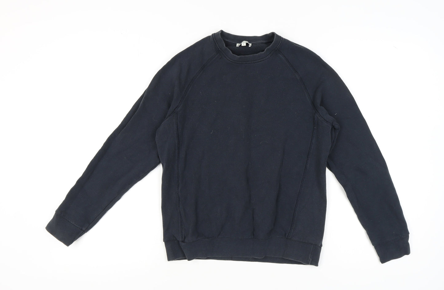 Reiss Unisex Adults Black Knit Pullover Sweatshirt M
