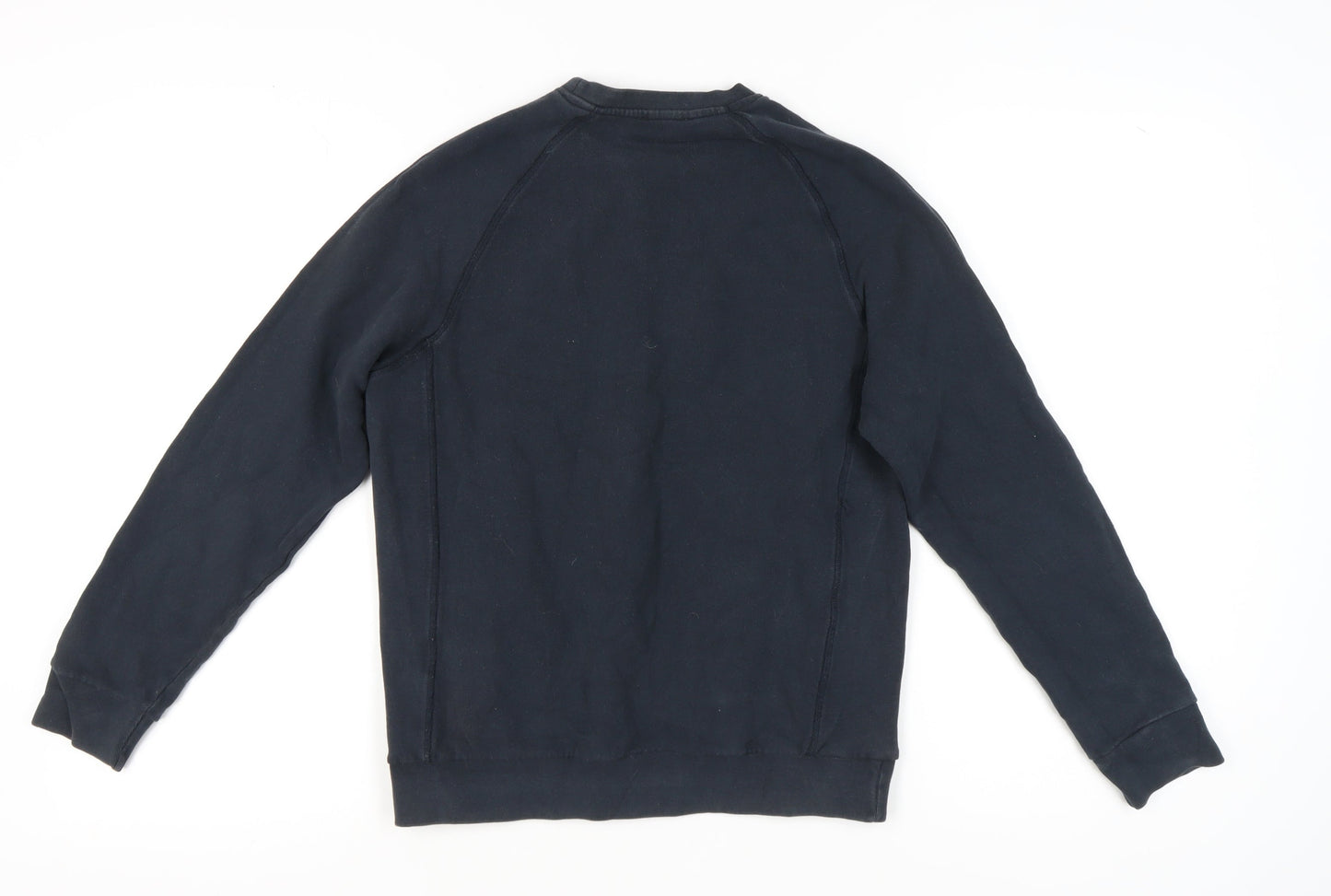 Reiss Unisex Adults Black Knit Pullover Sweatshirt M