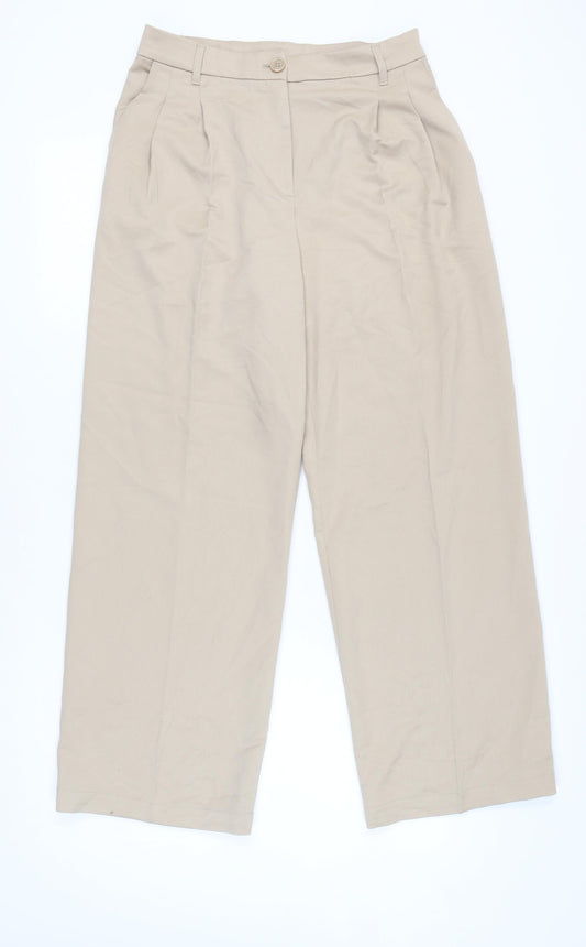 Womens UK Size 12 Monki   Beige Trousers