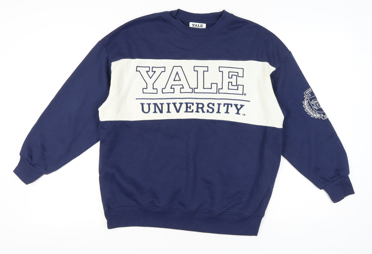 Yale University Unisex Blue XS Sweatshirt Pullover