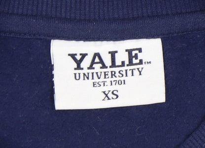 Yale University Unisex Blue XS Sweatshirt Pullover