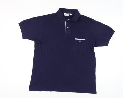 Lacoste Men's Blue XL Classic Fit Polo Shirt