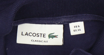Lacoste Men's Blue XL Classic Fit Polo Shirt