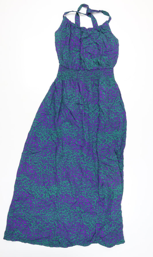 Next Women's Multicoloured Maxi Dress, Size 8, Petite