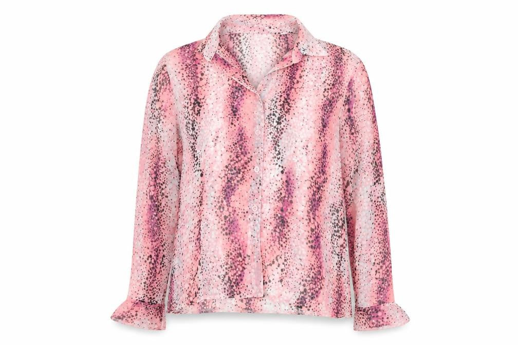 Womens UK Size 14 Saloos Pink Basic Blouse