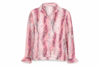 Womens UK Size 14 Saloos Pink Basic Blouse