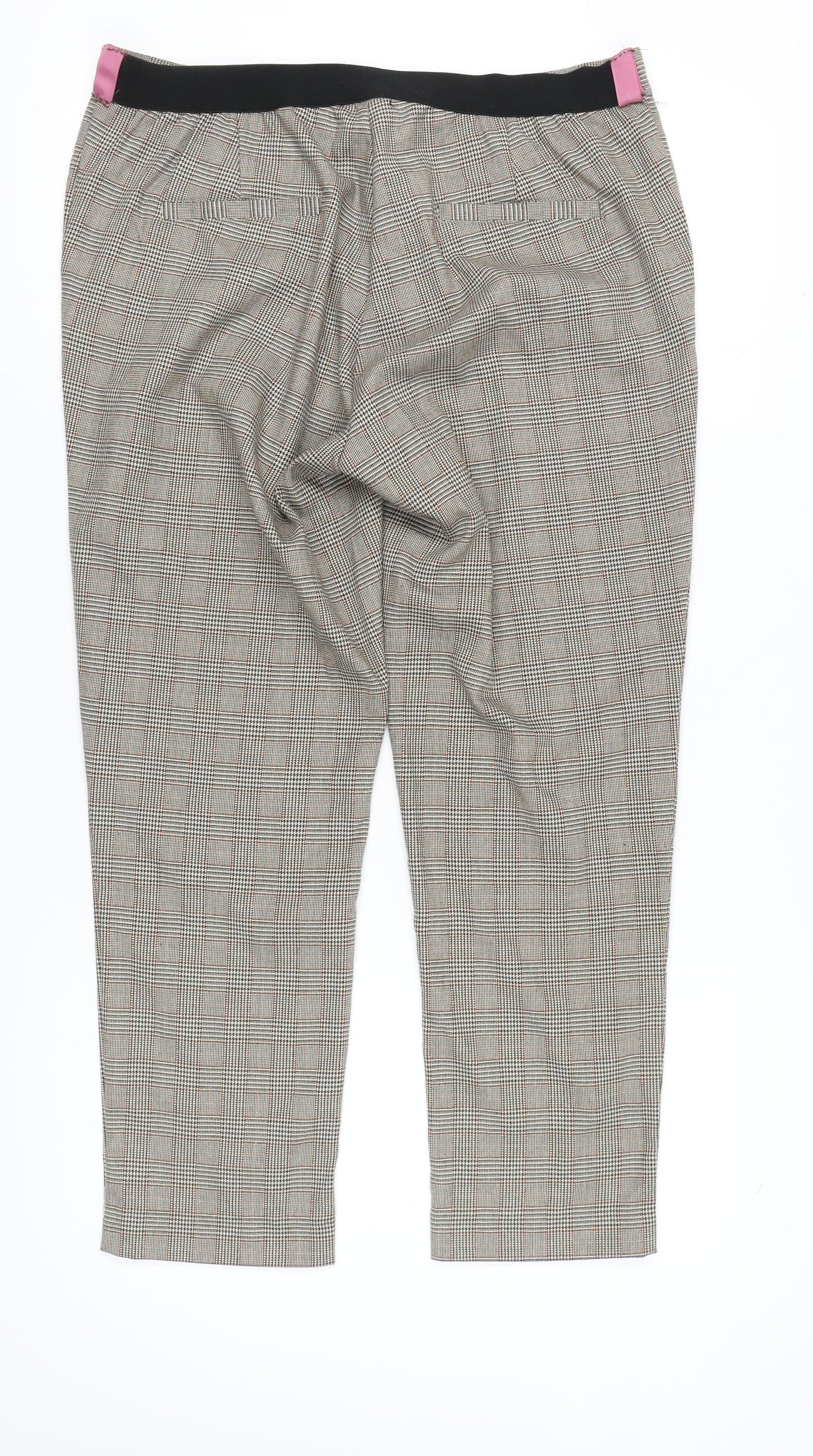 October Woman Check Trousers - Women's Medium