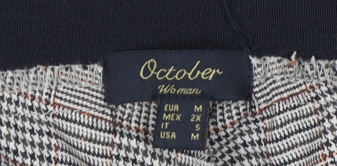 October Woman Check Trousers - Women's Medium