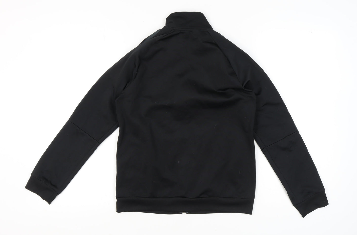 Adidas Boys Black Full Zip Sweatshirt 11-12 Years