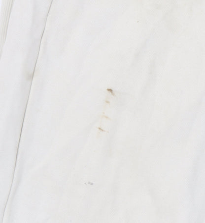 Puma Men's White Jogger Trousers S, Cotton Blend, Activewear