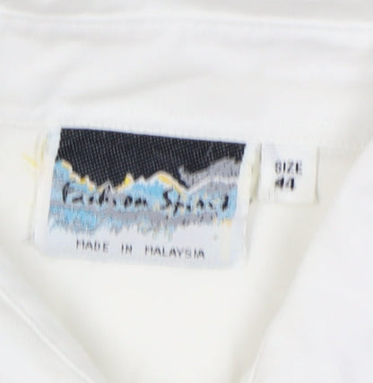 Fashion Sprit Women’s White Blouse, Size 14, Casual Wear