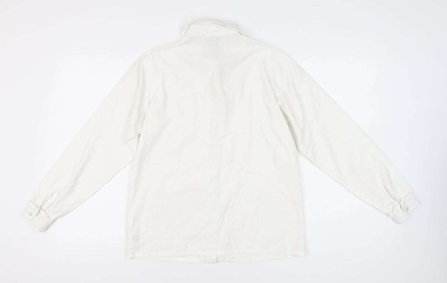Fashion Sprit Women’s White Blouse, Size 14, Casual Wear