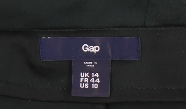 Gap Women's Green Dress, Size 14, Elegant V-Neck Design