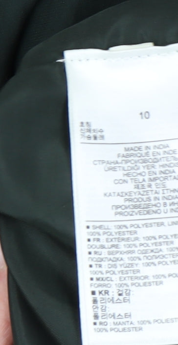 Gap Women's Green Dress, Size 14, Elegant V-Neck Design