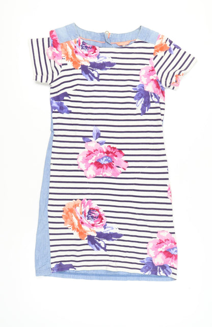 Joules Women Multicoloured Shift Dress Size 8