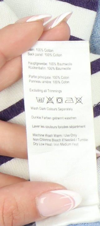 Joules Women Multicoloured Shift Dress Size 8