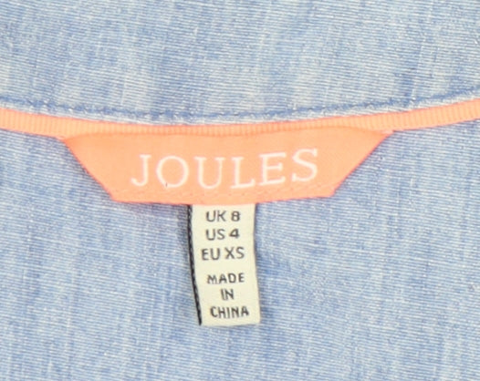 Joules Women Multicoloured Shift Dress Size 8