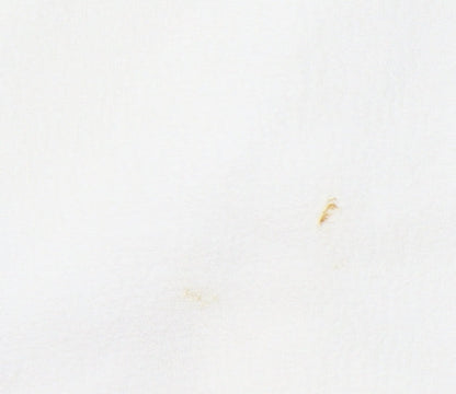 Zara Women's White Jumpsuit Short Sleeve Size S