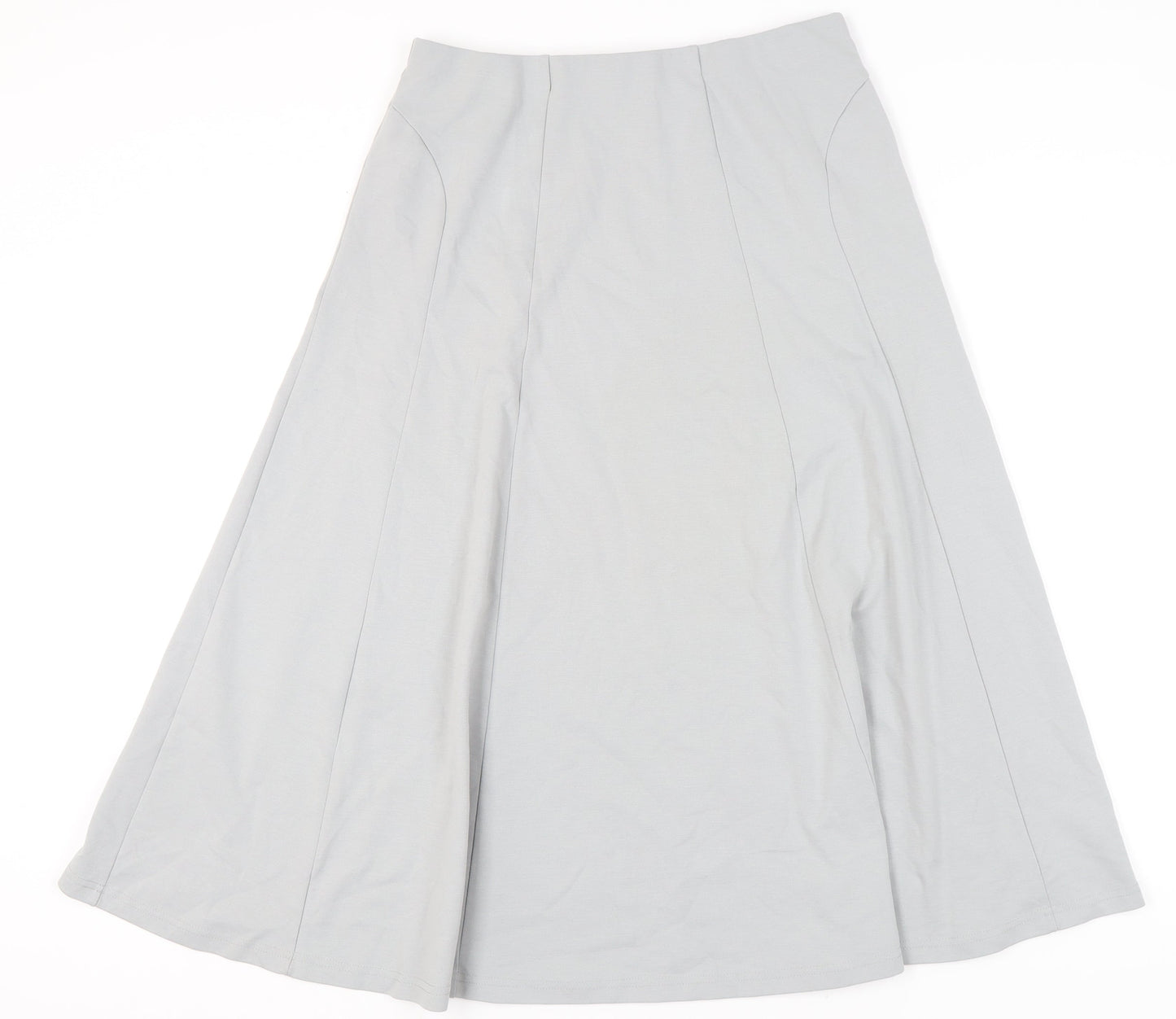 Damart Women's Grey A-Line Long Skirt Size 14