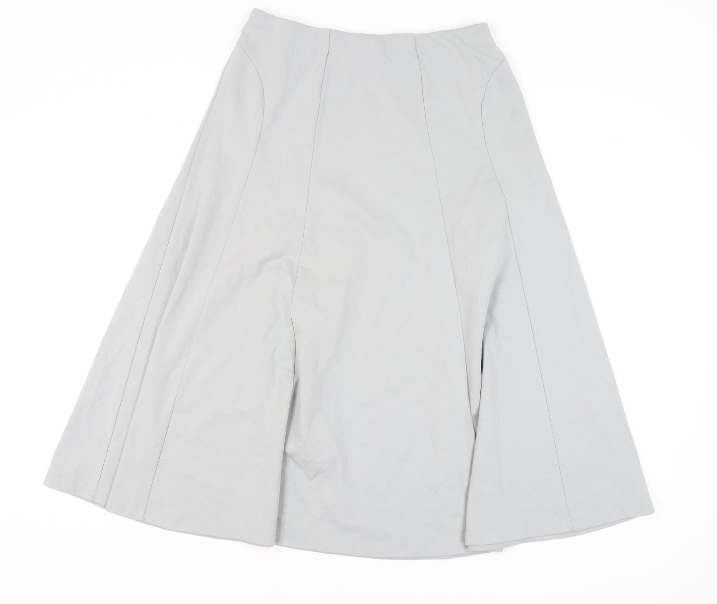 Damart Women's Grey A-Line Long Skirt Size 14