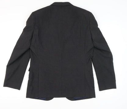 Next Men's Grey Blazer 42 Regular Jacket