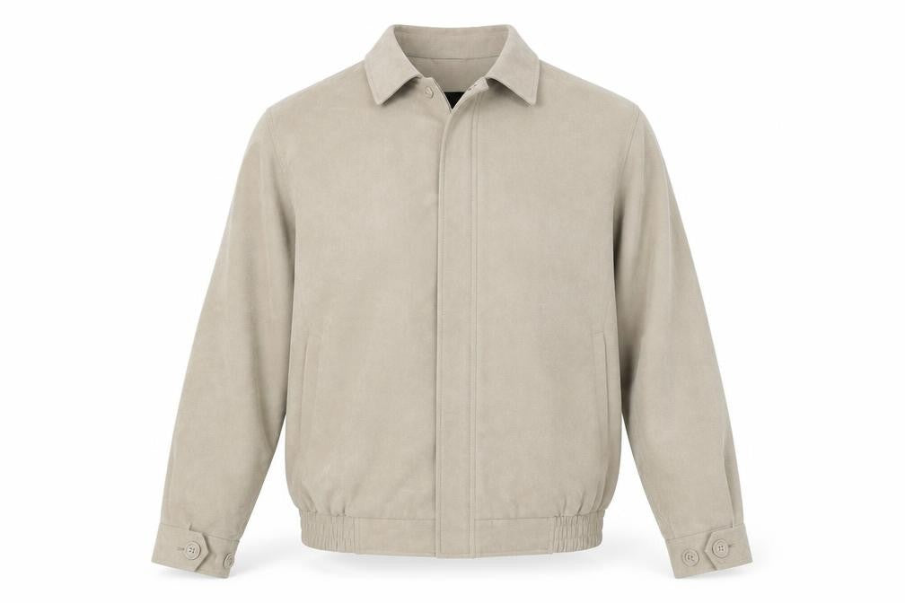 Mens UK Size L BHS Beige Basic Jacket