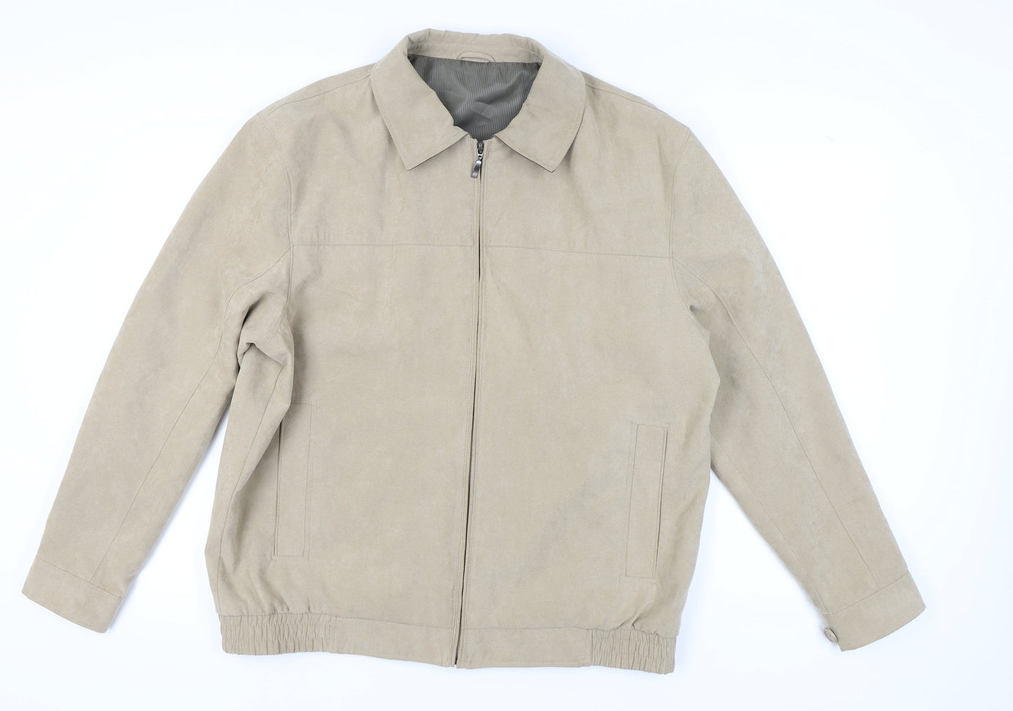 Mens UK Size L BHS Beige Basic Jacket