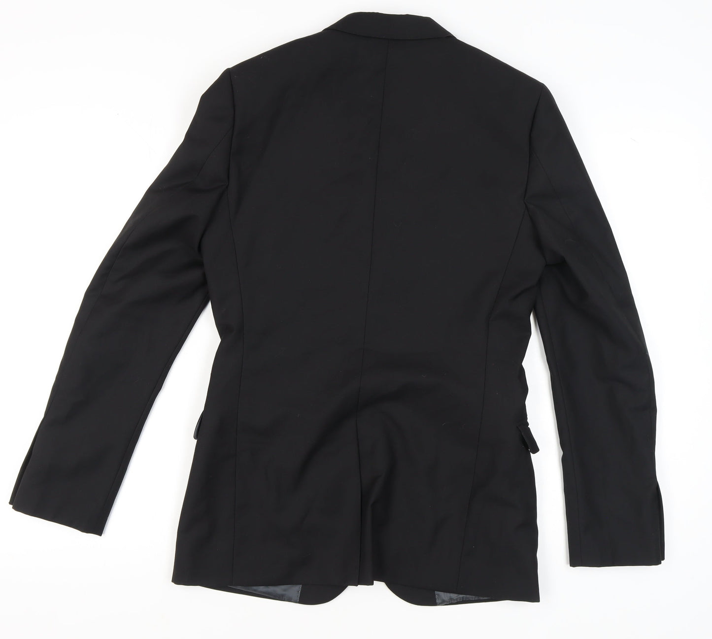 Mens UK Size 36 Topman Regular Black Suit Jacket