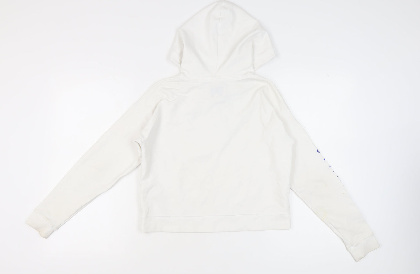 Womens UK Size 10 Jack Wills White Pullover Hoodie